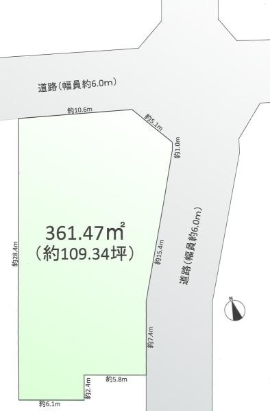 町田市大蔵町の土地