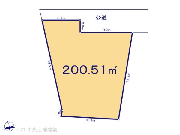 町田市本町田の土地
