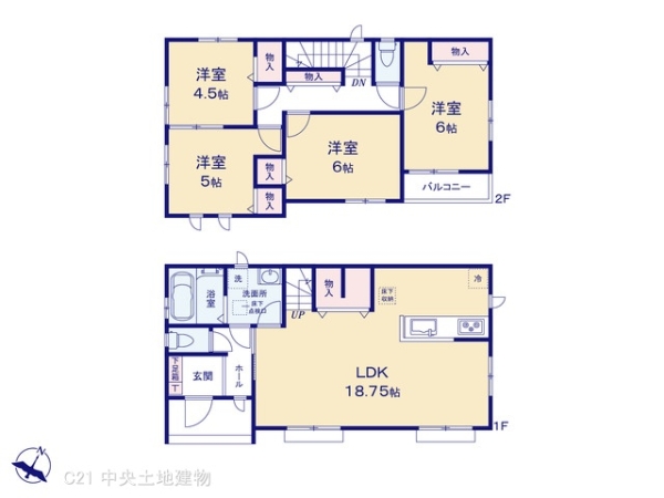 町田市成瀬台１丁目の新築一戸建