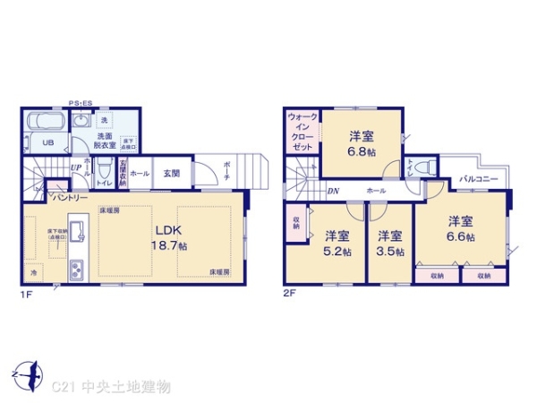 町田市成瀬台２丁目の新築一戸建