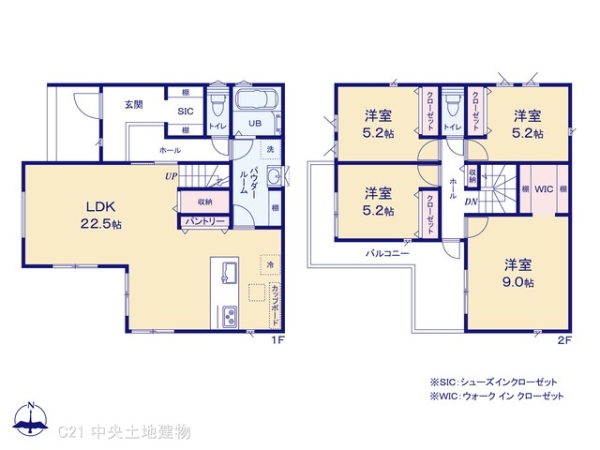 町田市成瀬台３丁目の新築一戸建