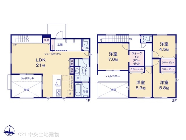 町田市つくし野２丁目の新築一戸建