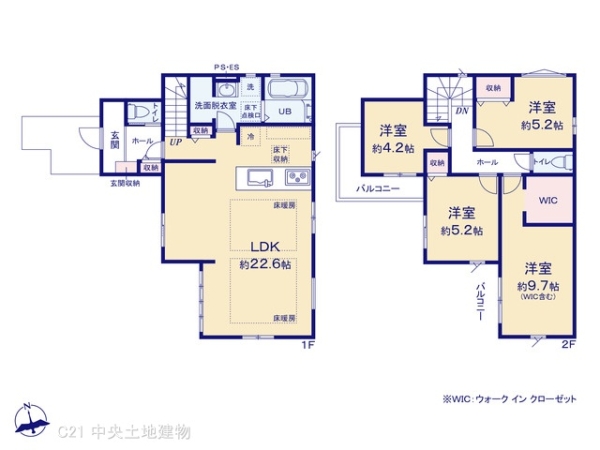 町田市木曽東３丁目の新築一戸建