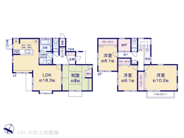 町田市常盤町の中古一戸建て