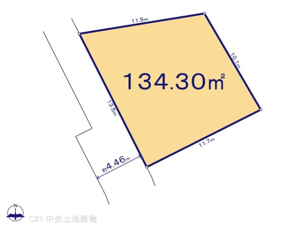 町田市南大谷７丁目の売土地