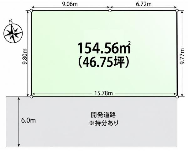 町田市鶴川３丁目の売土地