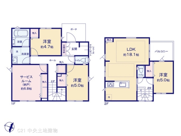 町田市鶴川５丁目の新築一戸建
