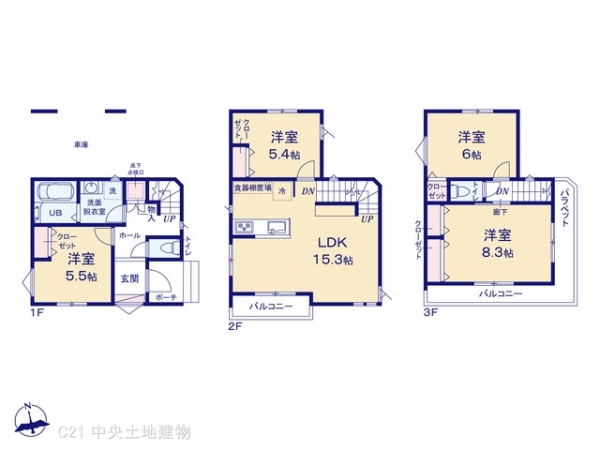 川崎市麻生区下麻生3丁目の新築一戸建