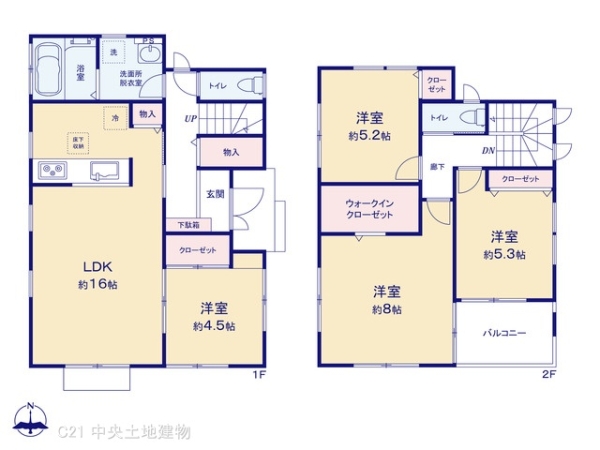 町田市上小山田町の中古一戸建て