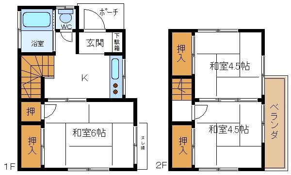 春日部市大枝の中古一戸建