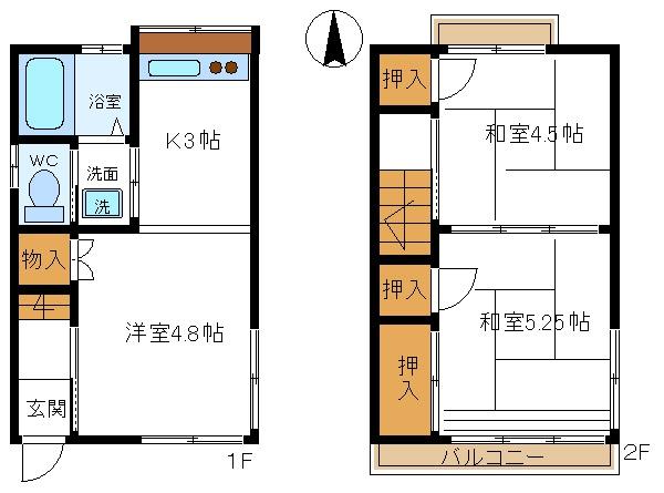 越谷市大字船渡の中古一戸建