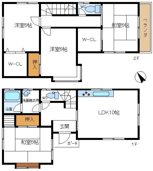 越谷市大字上間久里の中古一戸建