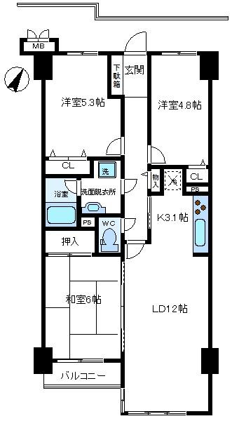 レックスハイム越谷