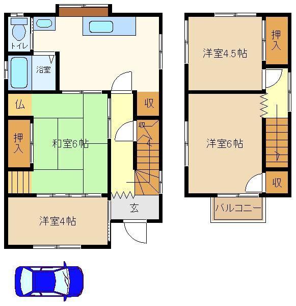 春日部市一ノ割４丁目の中古一戸建て