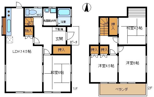 春日部市大枝の中古一戸建