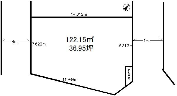 三郷市彦音１丁目の土地