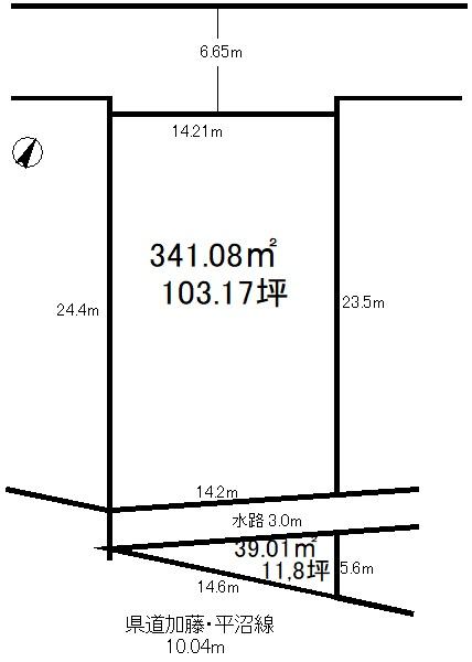 吉川市中井３丁目の土地
