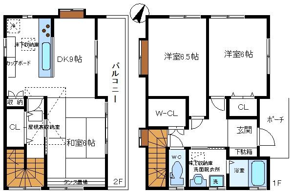 越谷市大字大杉の中古一戸建て