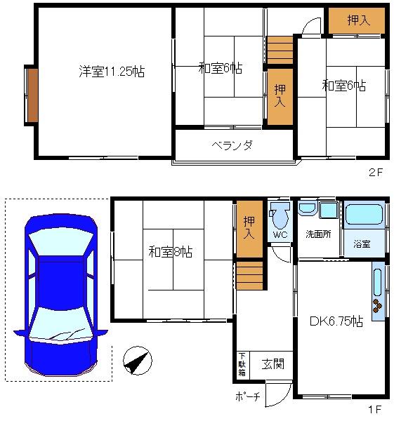 越谷市東大沢２丁目の中古一戸建