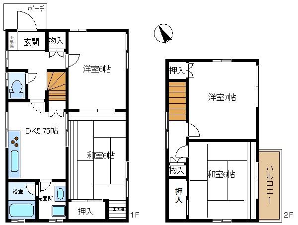 越谷市大字大泊の中古一戸建