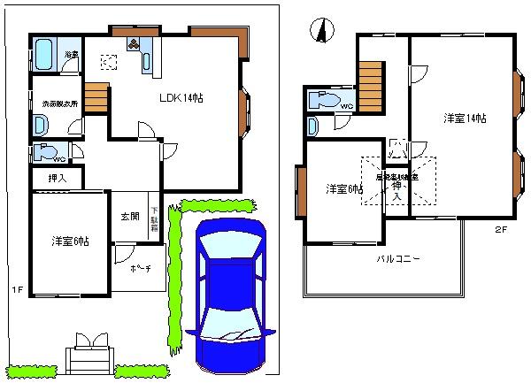 春日部市大場の中古一戸建
