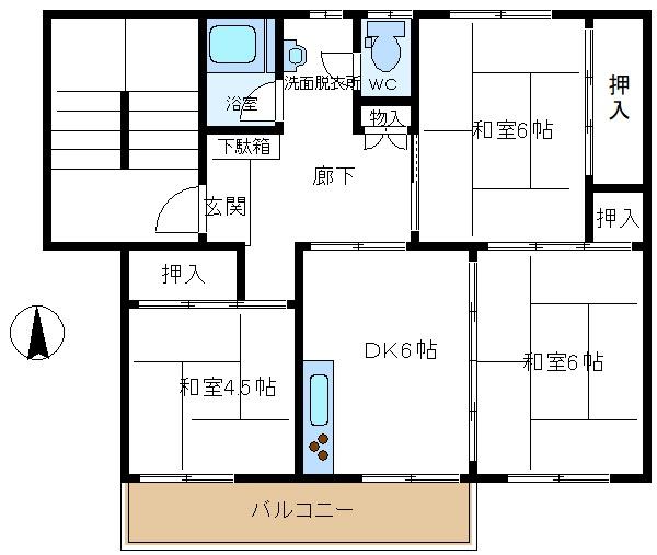 武里団地5-22棟