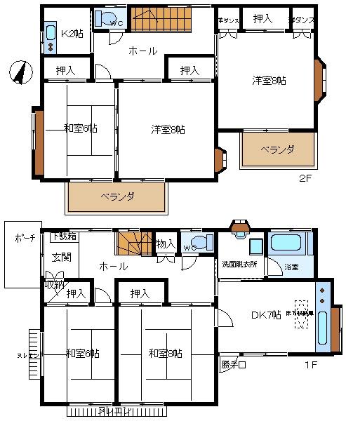 越谷市大字恩間新田の中古一戸建