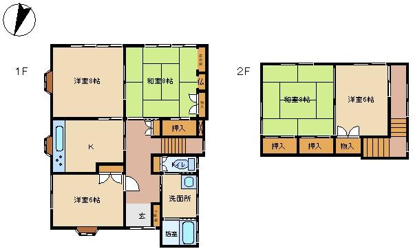 春日部市花積の中古一戸建て