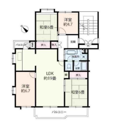 北柏ライフタウン松葉町4丁目第3団地13号棟