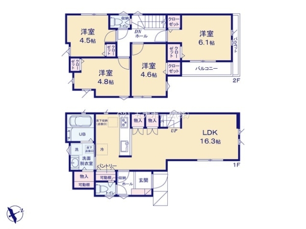 松戸市金ケ作の新築一戸建