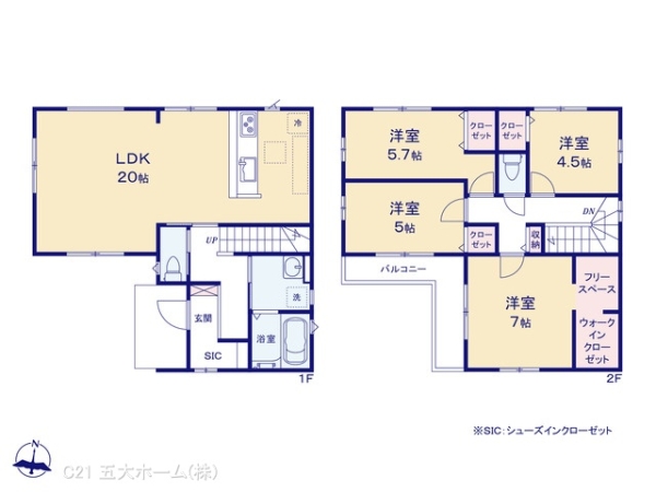 流山市大字流山の新築一戸建