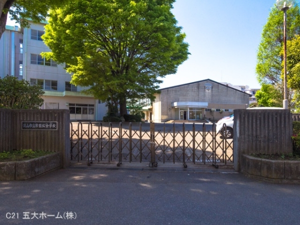 流山市東初石1丁目の新築一戸建(流山市立常盤松中学校)