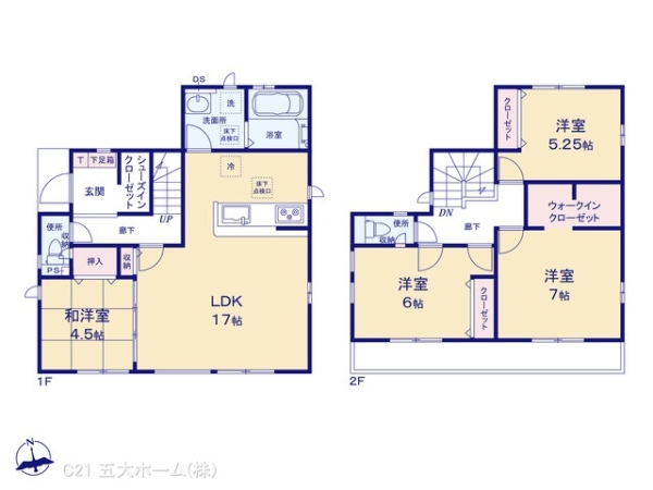 市川市稲荷木２丁目の新築一戸建