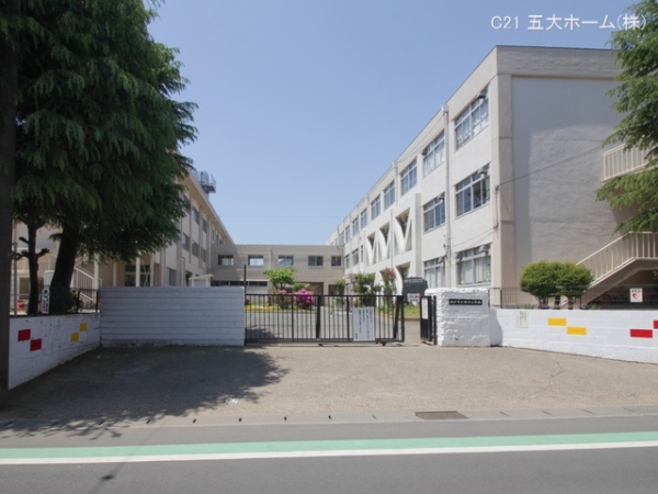 松戸市稔台8丁目の新築一戸建(松戸市立稔台小学校)
