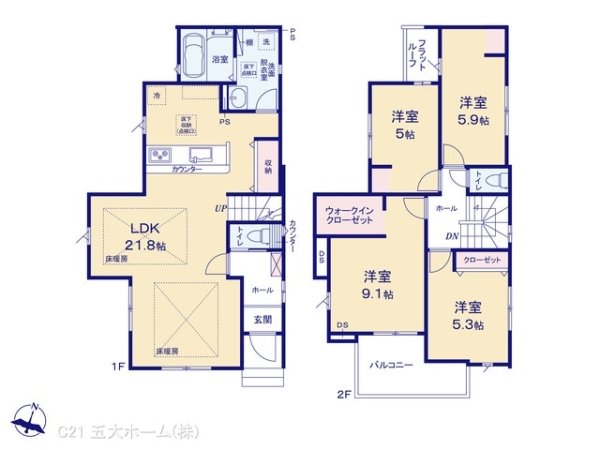 松戸市常盤平柳町の新築一戸建