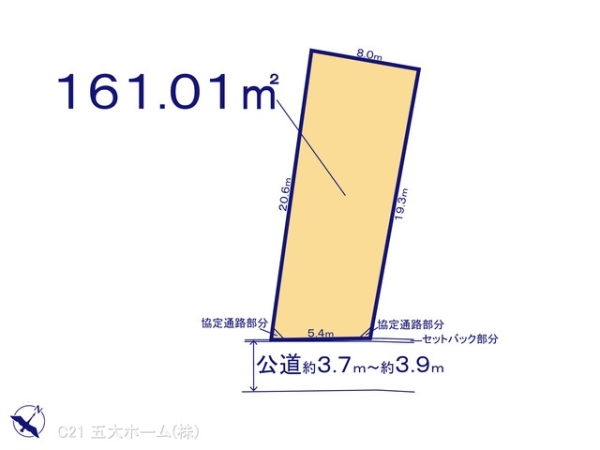 我孫子市青山の売土地
