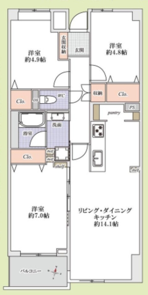 シティパル松戸・元山