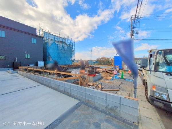 市川市稲越３丁目の新築一戸建