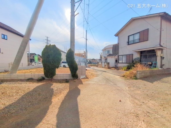柏市戸張の土地