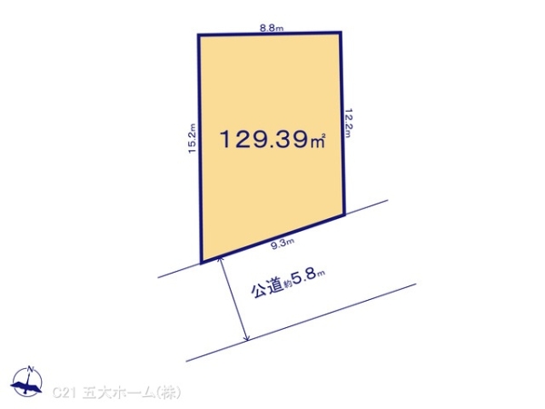 柏市亀甲台町２丁目の売土地