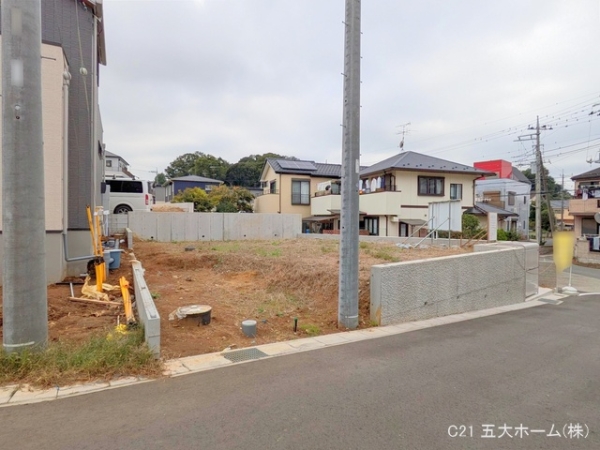 松戸市和名ケ谷の売土地