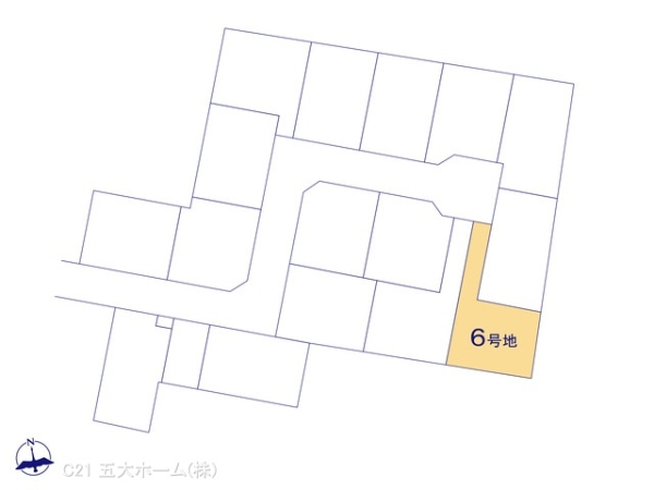 柏市大室の土地
