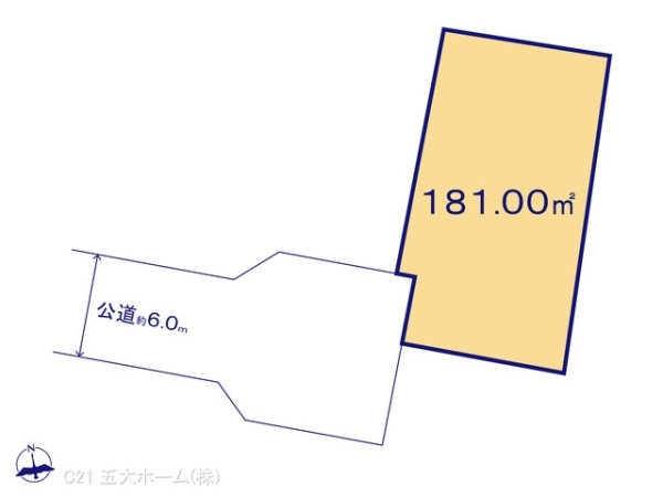 柏市大室の売土地