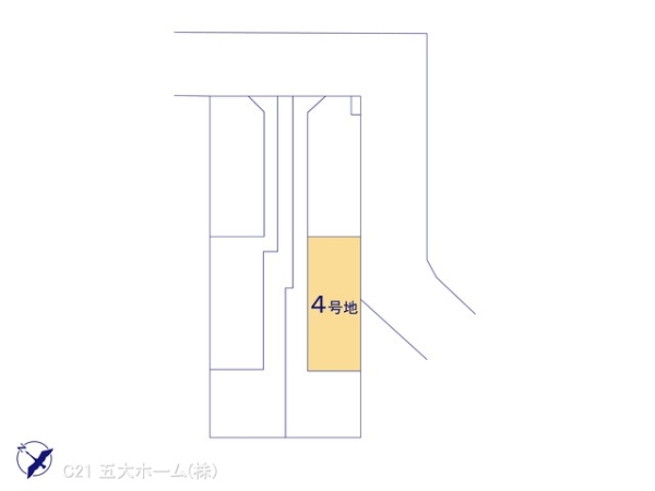 流山市鰭ケ崎の土地