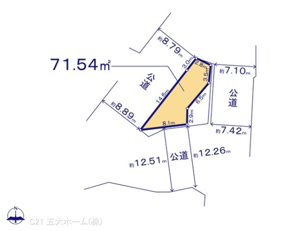 江戸川区東葛西１丁目の売土地