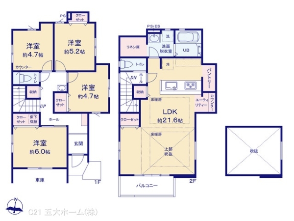 葛飾区細田１丁目の新築一戸建