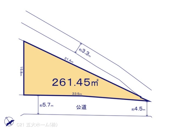 我孫子市都の売土地