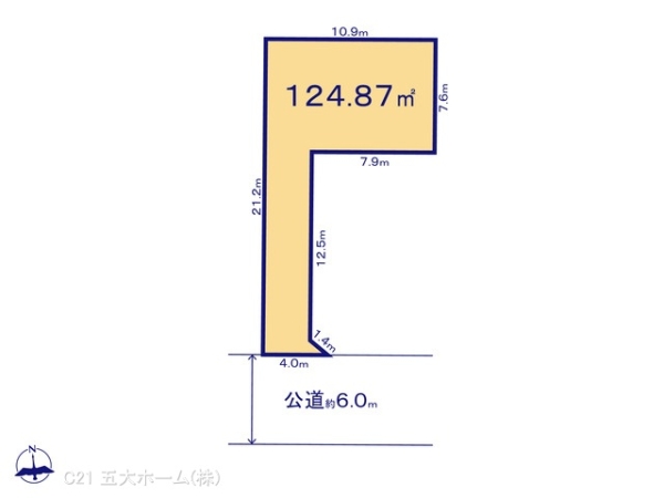 松戸市常盤平６丁目の売土地