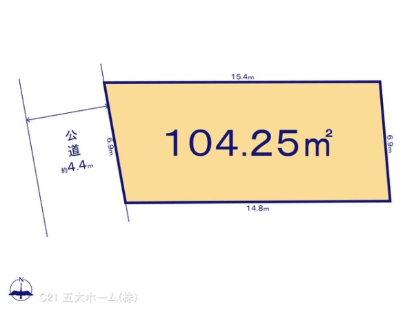 流山市大字東深井の売土地
