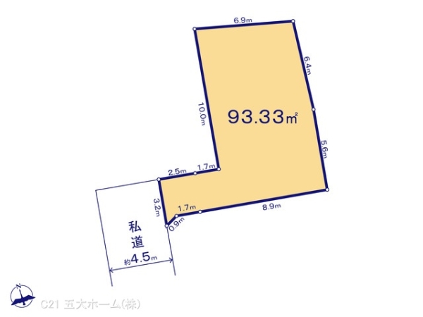 市川市菅野２丁目の売土地
